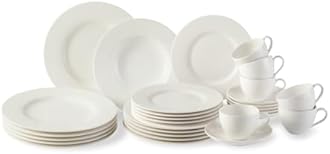 vivo - Villeroy & Boch Group vivo | Villeroy & Boch Group Basic White Combination Set, 30 Pieces
