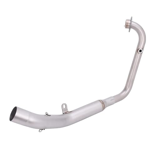 Échappement inoxydable ZT155 U G1 GK avec finition brossée et raccordement précis 51mm