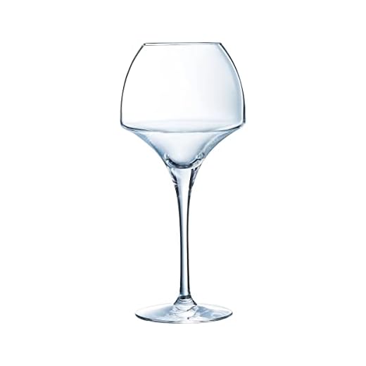 Chef & Sommelier – Juego de 6 copas modelo Open Up Kwarx - Cristal transparente - Medidas 10 x 10 x 23 cm - Capacidad 47 cl