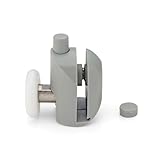 Gdfnmogo Confezione da 8 rulli in vetro per porta della doccia da 25 mm, pulegge in nylon wi Bearis per Smoo Quiet Slidi, kit di riparazione per porta della doccia e accessori di ricambio per porta