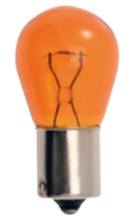 Light Bulb - Orange/Amber - 12v 21w 581 - PY21W BAU15s SCC - Indicator x10