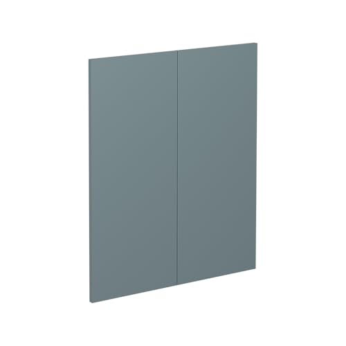 Vicco Façade de Cuisine R-Line, Bleu-Gris, 59.2x71.3cm façade de Meuble pour Meuble Bas, adapté aux armoires de Cuisine R-Line pour Une Installation Facile