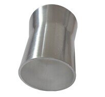 Customized Cxracing 2.5" to 2" Od Weld on Aluminum Reducer Pipe 2mm Thick 3" Long