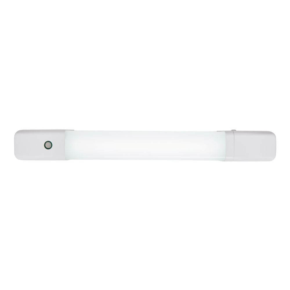 Litecraft Matte White Bathroom Shaver Wall Light Touch Sensitive 10 Watt Cct Led - (Matte White)