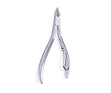 Solingen Cuticle Nippers Cuticle Scissors Trimmer & Remover - Stainless Steel | Extremely Sharp | Best Hand Care Professional Manicure Tool | Made In Germany