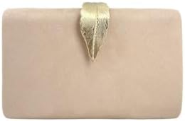 Modelisa - Bolso Clutch Cartera De Mano Hoja Cadena Hombro Fiesta...
