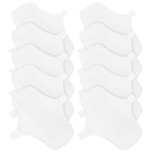 CLISPEED Compresas Higiénicas de Algodón Reutilizables 10 Unidades Encaje y Botón, Absorbentes Lavables para Mujer en Cuidado Menstrual Diario