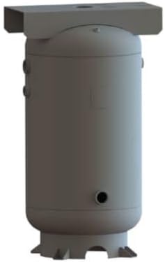 Manchester Tank Vertical Air Receiver 60 Gallon 200 PSI w/Base Ring & Top Plate