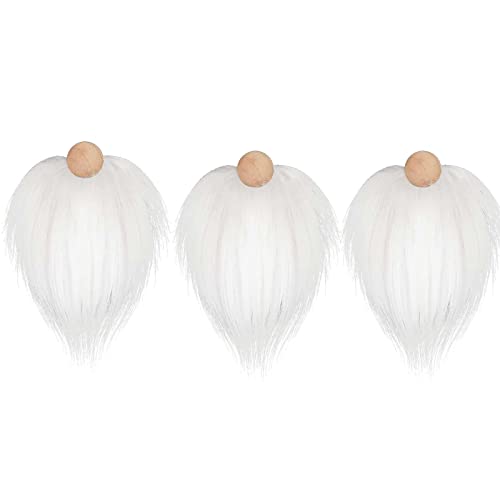 Décorations De Fête De Divorce Pour Les Femmes Barbe de gnome prédécoupée Fausse peau Barbe naine Barbe de gnome faite à la main pour décor de festival Chaises Événementielles (Multicolor, One Size)