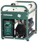 CAI Badger Dry Vacuum Pump, 5G Tank, 208-230v