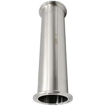 OD19-51mm & 1.5" 2" Tri Clamp Spool Tube, 304/316L Stainless Steel With Ferrule 100mm/200mm Length200mm-51mm x Ferrule 64,SUS316L