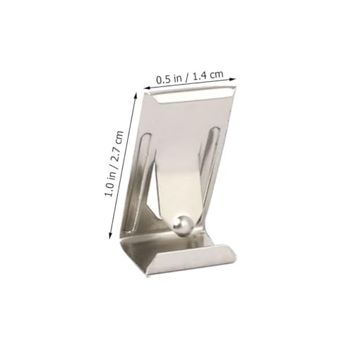 Image of Tofficu Classic Colors Iron 60pcs Photo Frame Hardware Set Spring Clamps Hanging Tape Nailless Hangers D-Ring Hangers