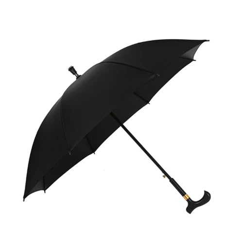 Parapluie extractible personnes âgées résout le manque d'appui par temps de pluie et soleil