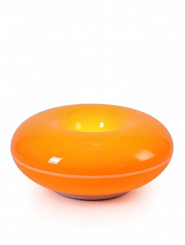 Générique Lampe Donut Orange - Lampe de Chevet Art Déco, Décoration Murale et de Table