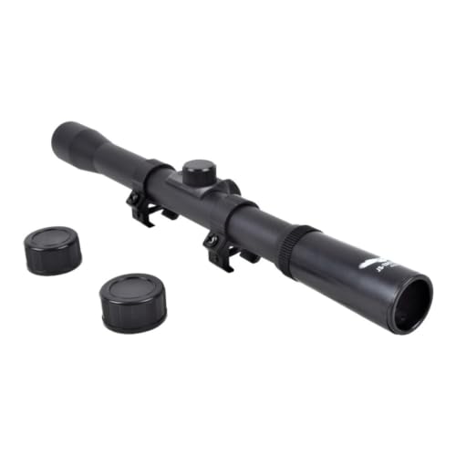 AirsoftManiacs Visor Óptico 4x20, Mira Táctica para Carril 11 mm