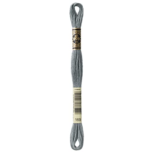 Image of DMC 6-Strand Embroidery Cotton Floss, Light Pewter