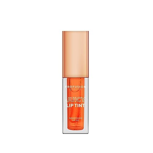 Profusion Cosmetics Juicy Nourishing Lip Oil Tint, Lightweight and Beautiful Tint Provides Nourishing Hydration and Glossy Finish Without Stickiness, Elegant Look With Professional Beauty Tools - Image 3