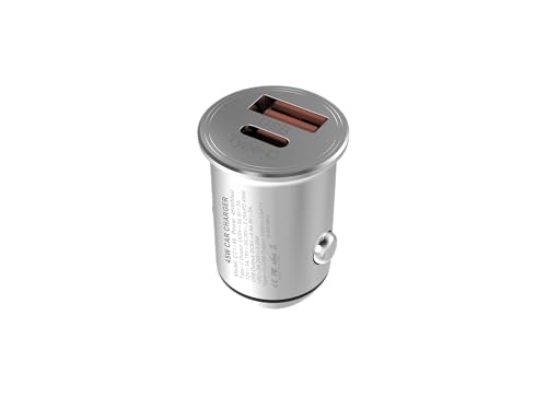 ONYX Carica batteria per auto 45W USB C + USB