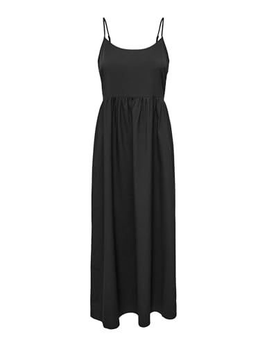 Robe longue unie femme ONLY Leka en maille légère et fluide coupe ajustée été