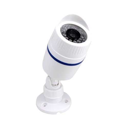 SELVFZ Cámara domo de seguridad falsa CCTV con luz LED intermitente, protección de seguridad para el hogar, simulación de cámara domo