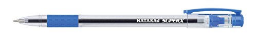 Image of Nataraj Superx Ball Pen, Blue - Pack of 5