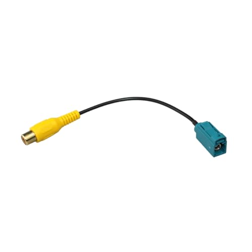 Image of for Original Screen Backup Camera Fakra RCA Adapter Mercedes-Benz Volvo Ford VW 15CM Long