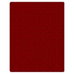 Plantilla de Terciopelo Rojo Oscuro LINDNER 2910E de Diámetro 21,5 mm para Monedas