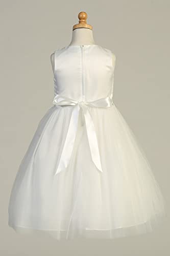 Ivory Flower Girl Dresses for Wedding Toddler - Ivory Lace Baptism Dress - Lace Flower Girl Dress Rustic Vestidos Niñas Boda2