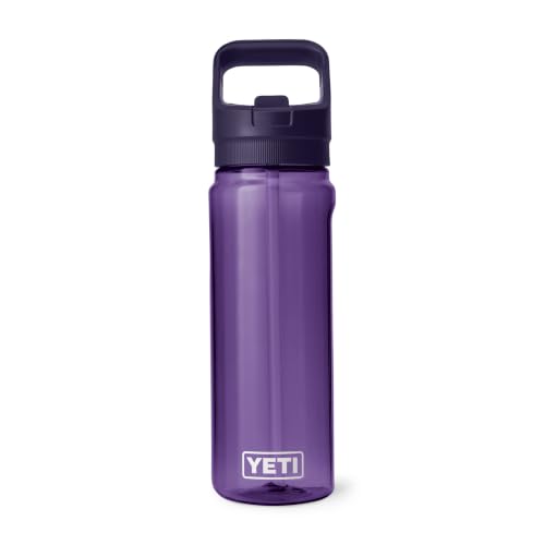 Image of YETI Yonder 750 ml /25 oz Water Bottle with Yonder Straw Cap, Pace Purple