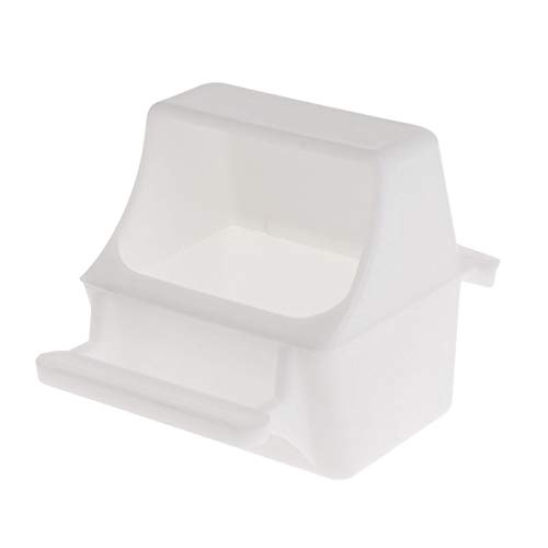 Alimentador de aves con caja protectora de agua y comida para periquitos y ninfas 2