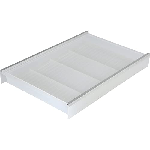 NINKA 2067.90 40686 weiß Cuisio Gewürzeinsatz für Schubladen, Schubladeneinsatz für Gewürze, Kunststoff