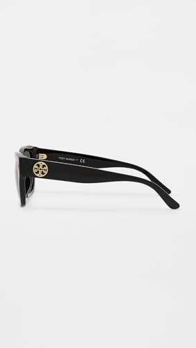 Image of Tory Burch Women's Miller Rectangle Sunglasses