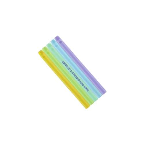 Premium Plus ONE308A-B Vented 'S' Cut Oral Evacuation Tips Assorted Colors 1000/Pk