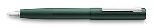 LAMY Aion Fountain Pen 077 â€“ Modern Fountain Pen in Dark Green â€“ Nib Size EF