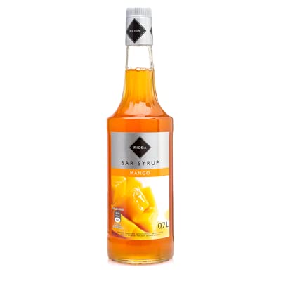 Rioba - Sirope de Mango - Mango Syrup - Uso Coctelero - 700 ml
