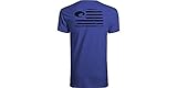 Costa Del Mar Men's Pride Short Sleeve T Shirt, Royal Heather, Small