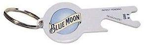 Blue Moon Keychain Dual Function Bottle Opener