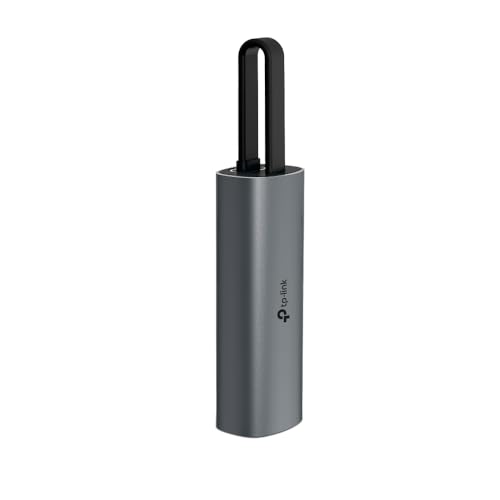 Image of TP-Link UE302C USB Type-C to 2.5 Gigabit Ethernet Network Adapter / RJ45 LAN Wired Adapter for Ultrabook, Chromebook, Laptop, Desktop, Plug & Play, USB 3.0, Sleek Aluminum, Foldable & Portable Design.