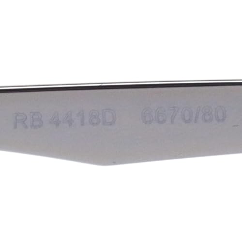 Image of Ray-Ban Mens Rb4418d Square Sunglasses