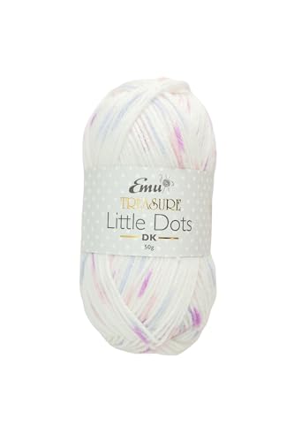 Emu Treasure Little Dots DK Super Soft Baby Yarn 50g Ball 165m Little Bo Peep - 005