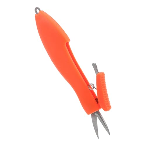 ifundom Tijeras de Pesca Retráctiles de Acero Inoxidable Tijeras Plegables Portátiles para Cortar Sedal y Cuerda Herramienta Duradera para Accesorios de Pesca
