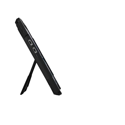 URBAN ARMOR GEAR UAG Designed for Microsoft Surface Pro 11/10/9 Case with Multi-Angle Kickstand & Pen Holder Compatible with Type Cover Keyboard Rugged Protective Cover Heavy Duty, Metropolis SE Black