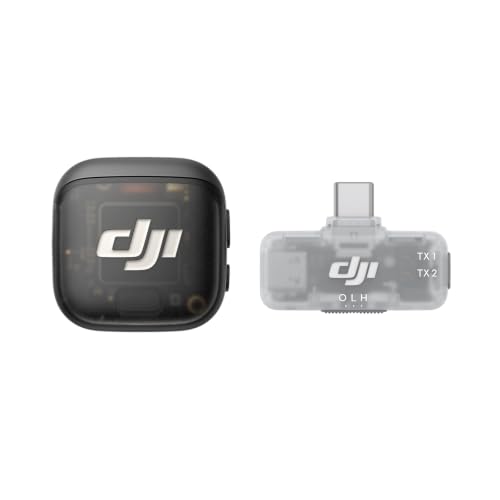 Image of DJI Mic 3 (1 TX + 1 Mobile RX), Wireless Microphone | For iPhone 17 /16 /15 & Android /Tablet /PC, Plug-and-Play, Noise Cancelling, Ultralight, Adaptive Gain Control, Vlog