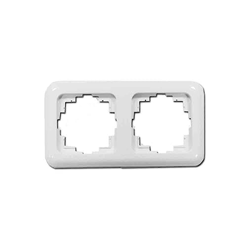 EDM 65321 Marco Dos Elementos Empotrar Serie Term, Multicolor