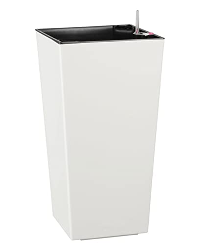 Dehner Kunststofftopf Elise mit Selbstbewässerungs-System, ca. 47 x 25 x25 cm, weiß Dehner Kunststofftopf Elise mit Selbstbewässerungs-System, ca. 47 x 25 x25 cm, weiß