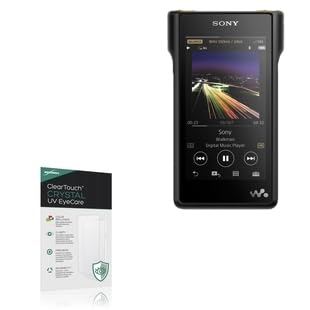 BoxWave Screen Protector Compatible With Sony NW-WM1A - ClearTouch Crystal Anti-UV EyeCare (2-Pack), Filters out Harmful Blue Light Reduce Fatigue