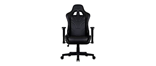 AeroCool AC220 Air-Sedia da Gioco, Colore: Nero, Poliuretano, Large