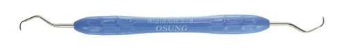 Osung 2CRGR7-8 Gracey Dental Curette, Rigid, Autoclavable Silicone Handle, GR 7-8