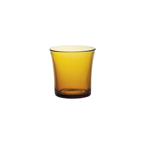 Duralex Lys Vermeil 1010DC04A0111 - Juego de 4 vasos (cristal, 160 ml), color ámbar