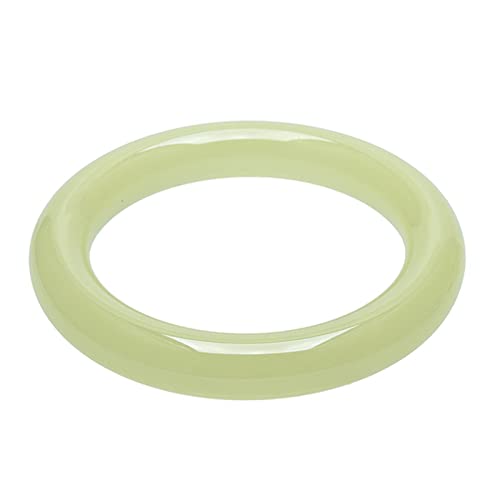 Bracelet en jade rond bleu clair naturel, bijou tendance à porter pour harmoniser votre style